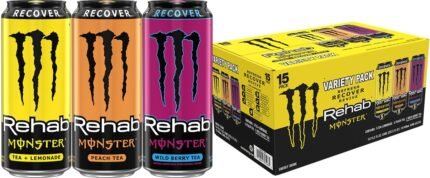Monster Rehab Variety Pack 15.5 oz 15 pack