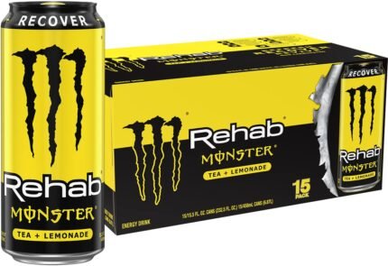Monster Rehab Tea + Lemonade 15.5 oz 15 pack