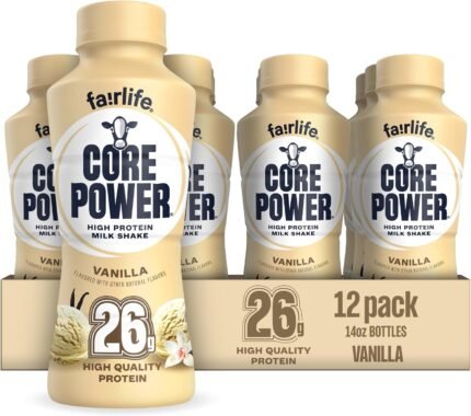 Core Power 26g protein shake vanilla 12 pack