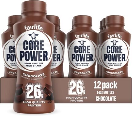 Core Power 26g protein shake chocolate 12 pack