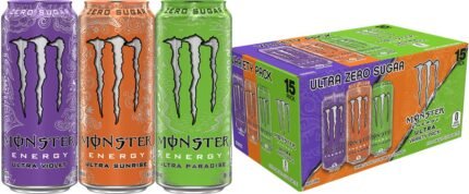 Monster Energy Ultra Variety Pack Violet Sunrise Paradise