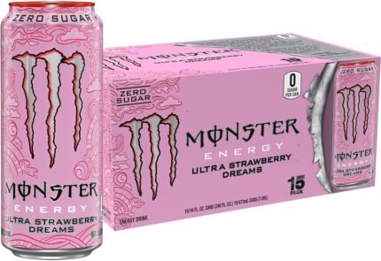 Monster Energy Ultra Strawberry Dreams 16 oz 15 pack
