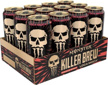 Monster Killer Brew Loca Moca coffee energy drink