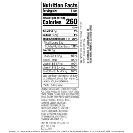 Rockstar Energy Drink Original 16 oz 12 pack