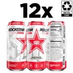 Rockstar Pure Zero Fruit Punch 16 oz 12 pack