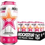 Rockstar Pure Zero Tangerine Mango Guava Strawberry 16 oz 12 pack
