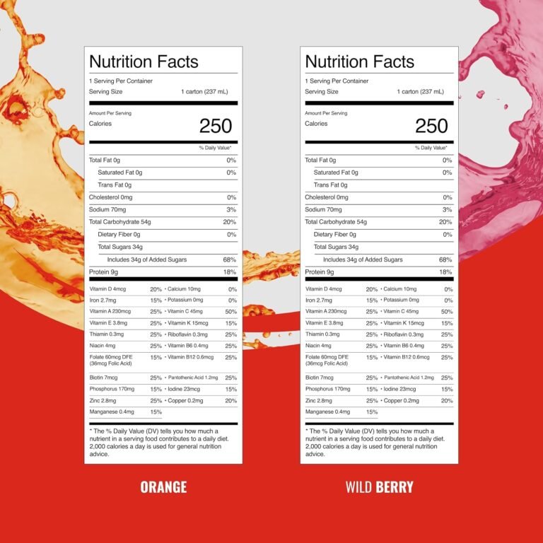 BOOST Breeze clear nutritional drink Wild Berry and Orange 24 pack