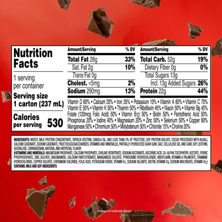 BOOST Very High Calorie Chocolate nutritional drink 24 pack