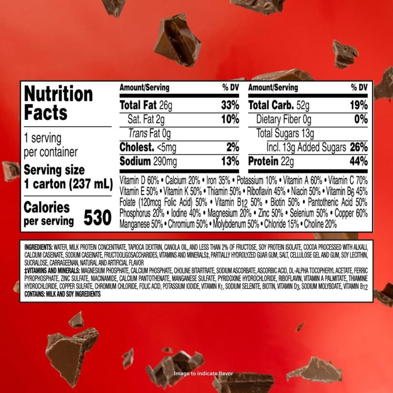 BOOST Very High Calorie Chocolate nutritional drink 24 pack