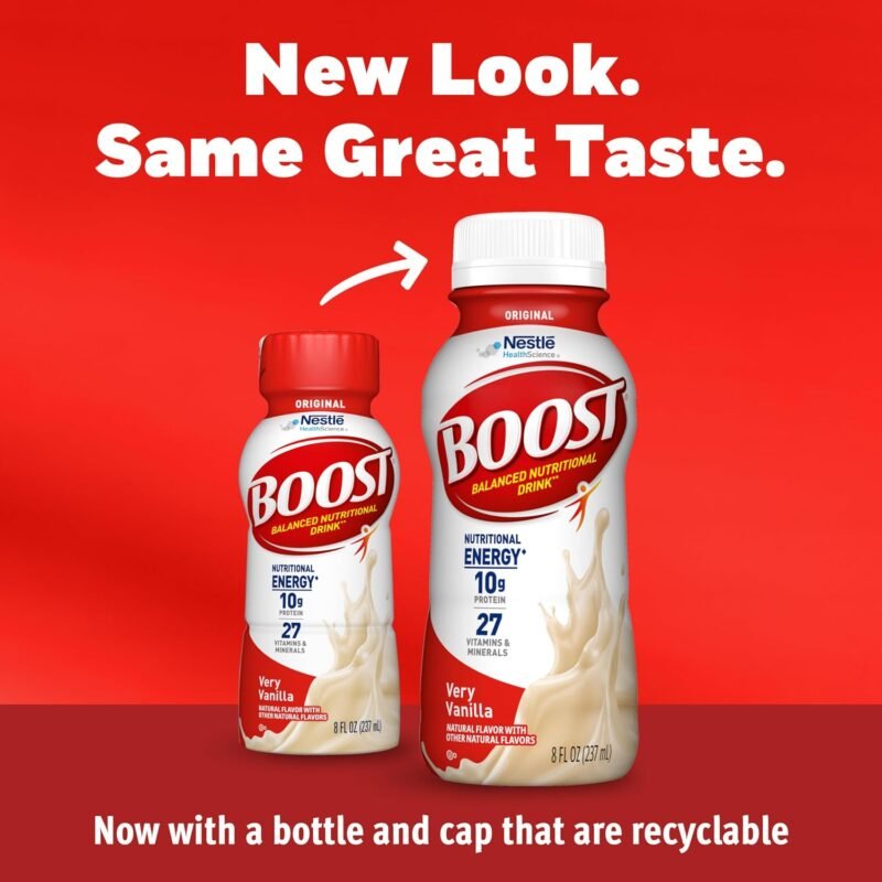 BOOST Original Very Vanilla nutritional shake 24 pack