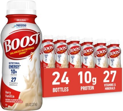 BOOST Original Very Vanilla nutritional shake 24 pack