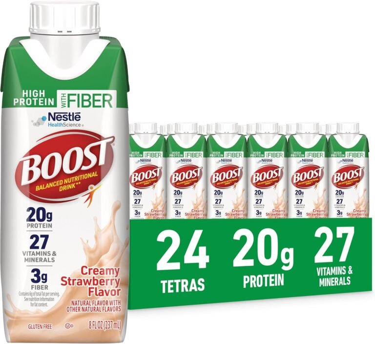 BOOST High Protein Strawberry nutritional shake 24 pack