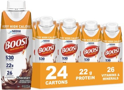 BOOST Very High Calorie Chocolate nutritional drink 24 pack