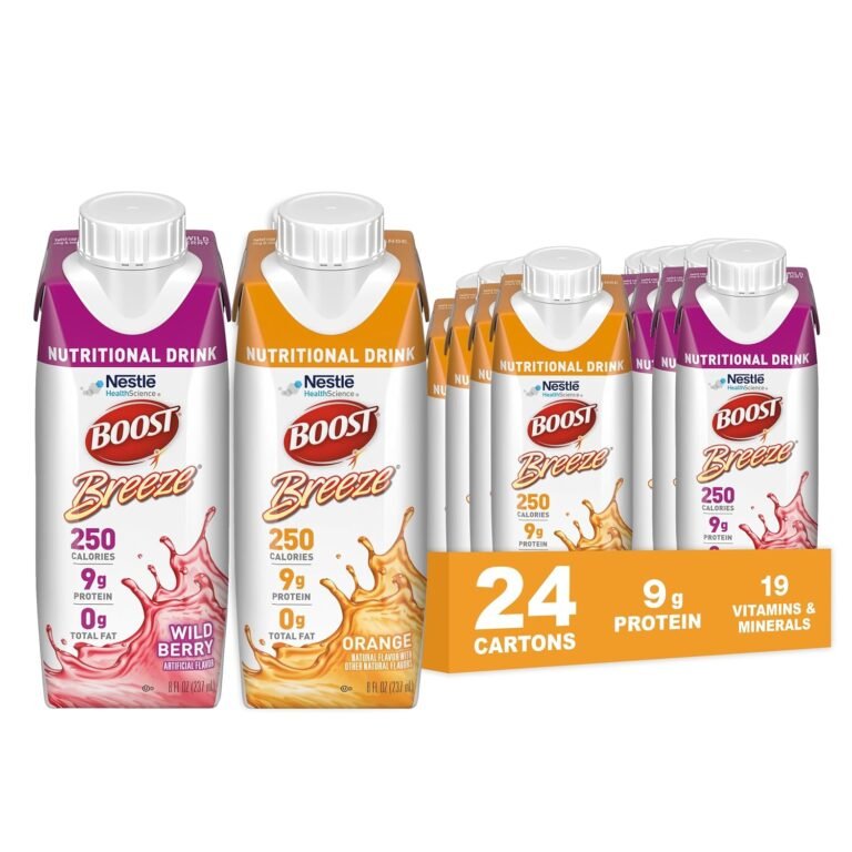 BOOST Breeze clear nutritional drink Wild Berry and Orange 24 pack