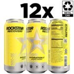 Rockstar Recovery Lemonade 16 oz 12 pack