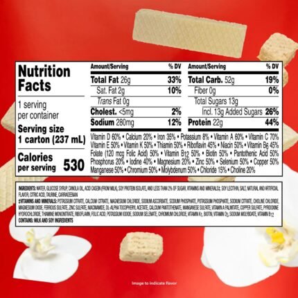 BOOST Very High Calorie Very Vanilla nutritional drink 24 pack