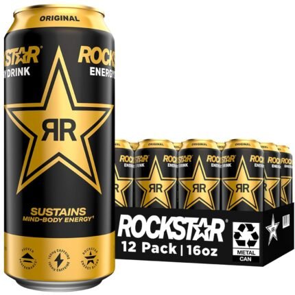 Rockstar Energy Drink Original 16 oz 12 pack